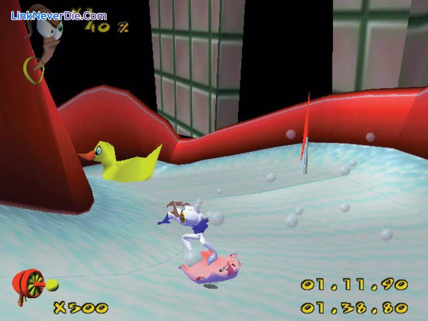 Hình ảnh trong game Earthworm Jim 3D (screenshot) Hình ảnh trong game Earthworm Jim 3D (screenshot)