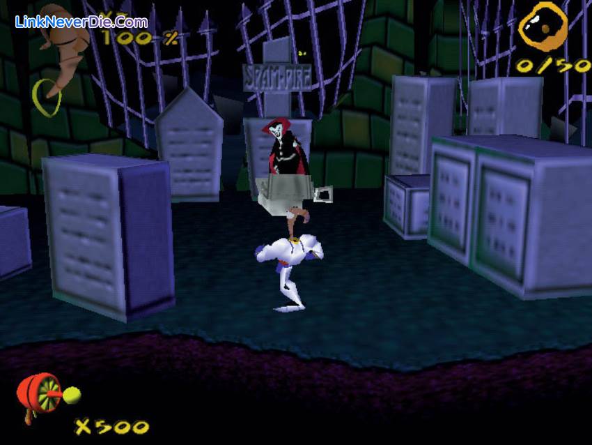 Hình ảnh trong game Earthworm Jim 3D (screenshot) Hình ảnh trong game Earthworm Jim 3D (screenshot)