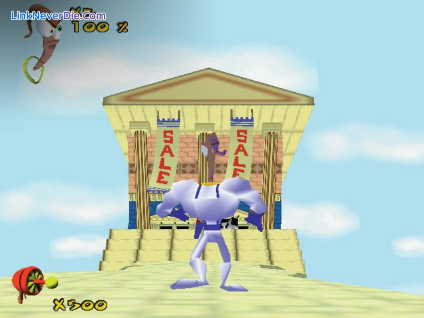 Hình ảnh trong game Earthworm Jim 3D (screenshot) Hình ảnh trong game Earthworm Jim 3D (screenshot)