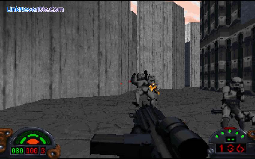 Hình ảnh trong game Star Wars Dark Forces (screenshot) Hình ảnh trong game Star Wars Dark Forces (screenshot)