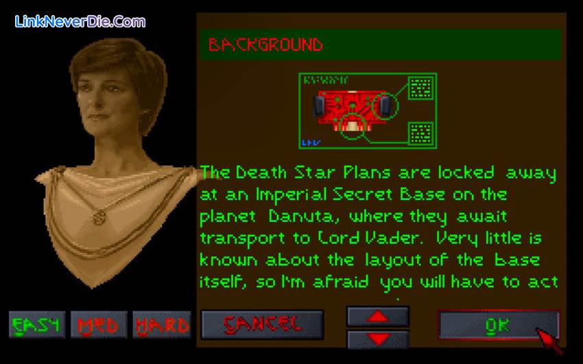 Hình ảnh trong game Star Wars Dark Forces (screenshot) Hình ảnh trong game Star Wars Dark Forces (screenshot)