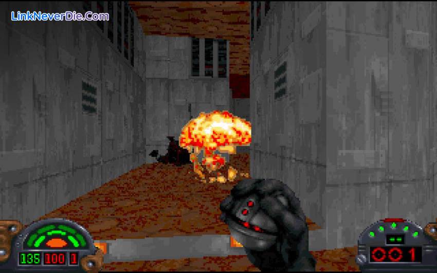Hình ảnh trong game Star Wars Dark Forces (screenshot) Hình ảnh trong game Star Wars Dark Forces (screenshot)
