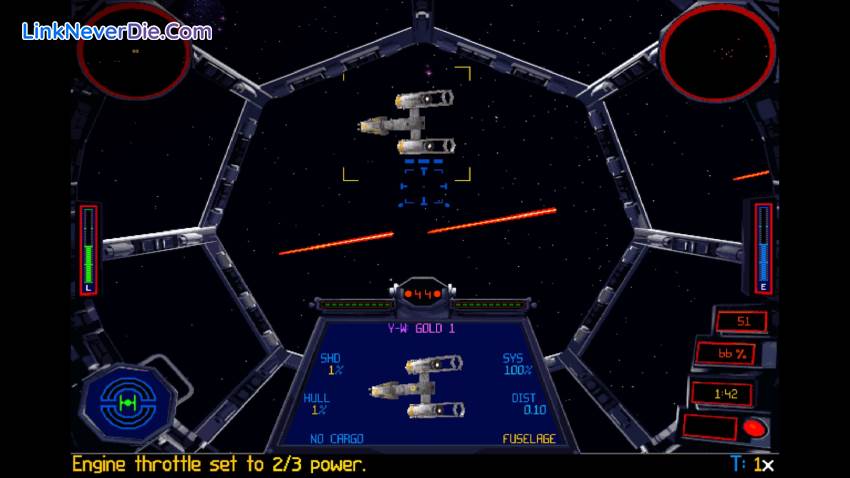 Hình ảnh trong game Star Wars Tie Fighter Special Edition (screenshot) Hình ảnh trong game Star Wars Tie Fighter Special Edition (screenshot)