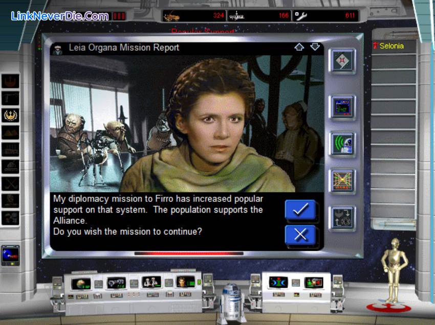 Hình ảnh trong game Star Wars Rebellion (screenshot) Hình ảnh trong game Star Wars Rebellion (screenshot)
