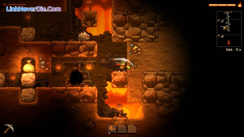 Hình ảnh trong game SteamWorld Dig (screenshot) Hình ảnh trong game SteamWorld Dig (screenshot)