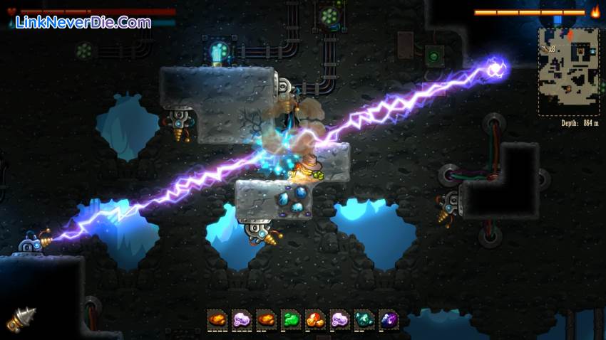 Hình ảnh trong game SteamWorld Dig (screenshot) Hình ảnh trong game SteamWorld Dig (screenshot)