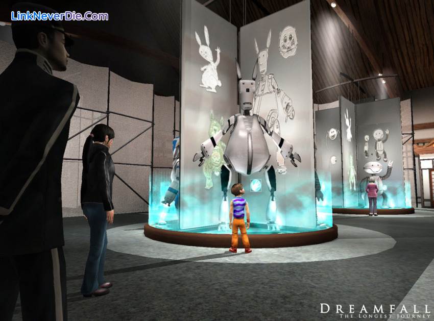 Hình ảnh trong game Dreamfall: The Longest Journey (screenshot) Hình ảnh trong game Dreamfall: The Longest Journey (screenshot)