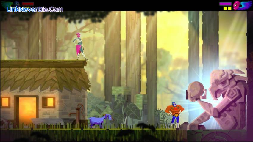 Hình ảnh trong game Guacamelee! (screenshot) Hình ảnh trong game Guacamelee! (screenshot)