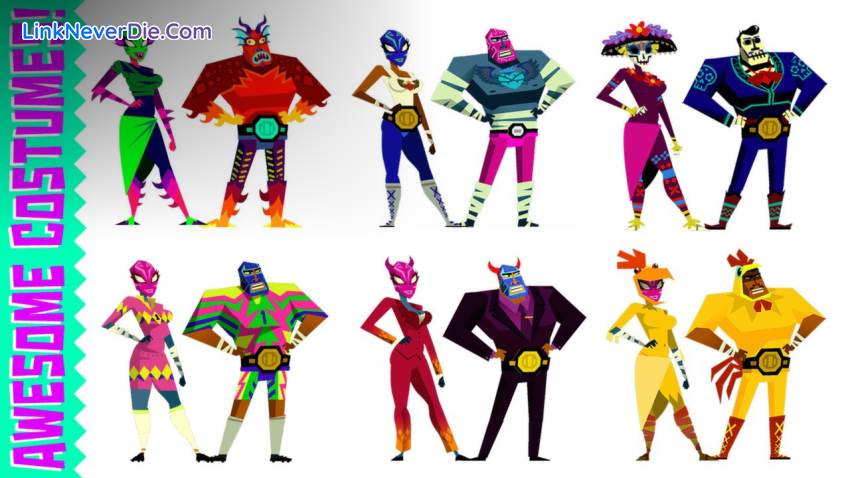 Hình ảnh trong game Guacamelee! (screenshot) Hình ảnh trong game Guacamelee! (screenshot)