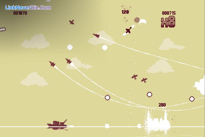 Hình ảnh trong game Luftrausers (screenshot) Hình ảnh trong game Luftrausers (screenshot)