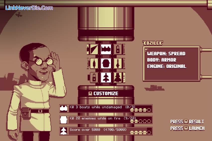Hình ảnh trong game Luftrausers (screenshot) Hình ảnh trong game Luftrausers (screenshot)