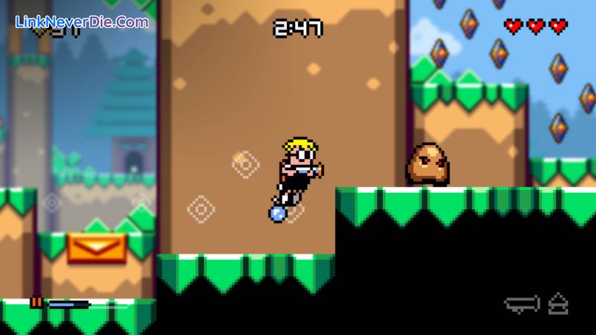 Hình ảnh trong game Mutant Mudds (screenshot) Hình ảnh trong game Mutant Mudds (screenshot)