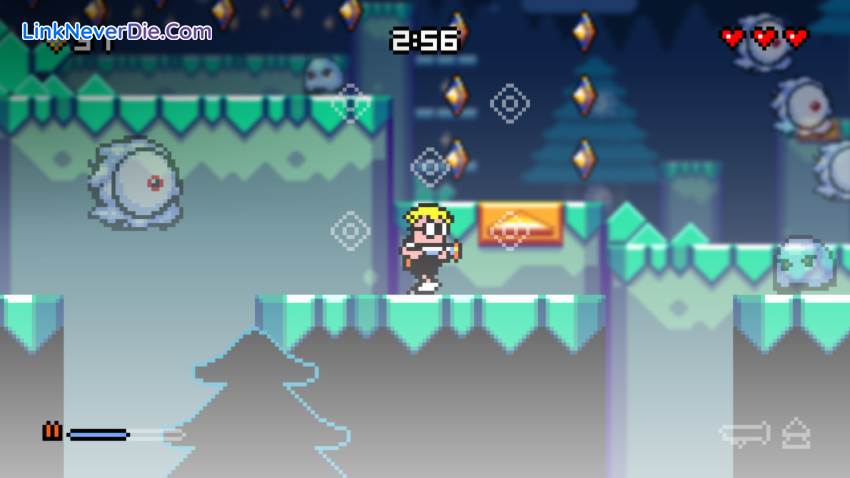 Hình ảnh trong game Mutant Mudds (screenshot) Hình ảnh trong game Mutant Mudds (screenshot)