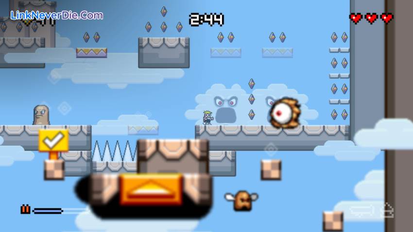 Hình ảnh trong game Mutant Mudds (screenshot) Hình ảnh trong game Mutant Mudds (screenshot)