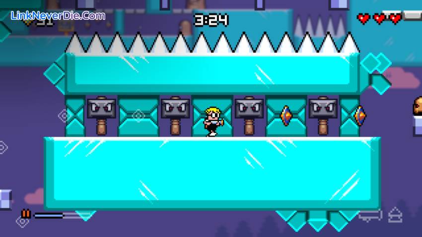 Hình ảnh trong game Mutant Mudds (screenshot) Hình ảnh trong game Mutant Mudds (screenshot)