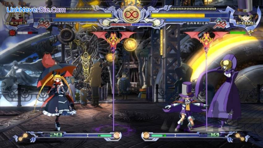 Hình ảnh trong game BlazBlue: Calamity Trigger (screenshot) Hình ảnh trong game BlazBlue: Calamity Trigger (screenshot)