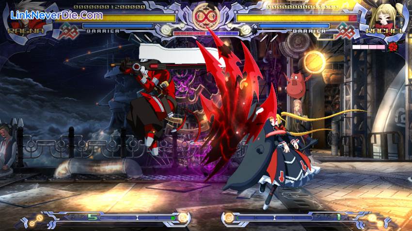 Hình ảnh trong game BlazBlue: Calamity Trigger (screenshot) Hình ảnh trong game BlazBlue: Calamity Trigger (screenshot)