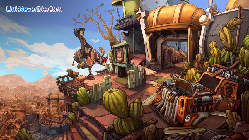 Hình ảnh trong game Deponia: The Complete Journey (screenshot) Hình ảnh trong game Deponia: The Complete Journey (screenshot)