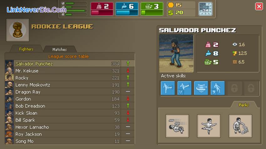 Hình ảnh trong game Punch Club (screenshot) Hình ảnh trong game Punch Club (screenshot)