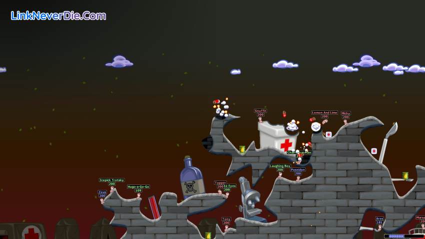 Hình ảnh trong game Worms World Party Remastered (screenshot) Hình ảnh trong game Worms World Party Remastered (screenshot)