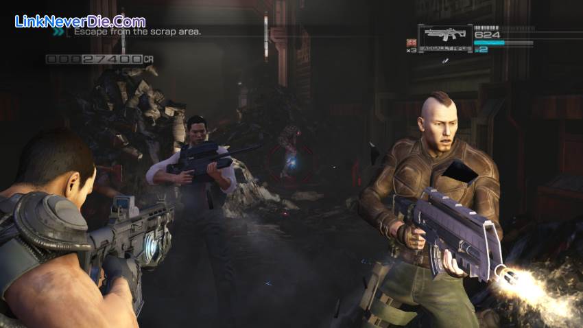 Hình ảnh trong game Binary Domain (screenshot) Hình ảnh trong game Binary Domain (screenshot)