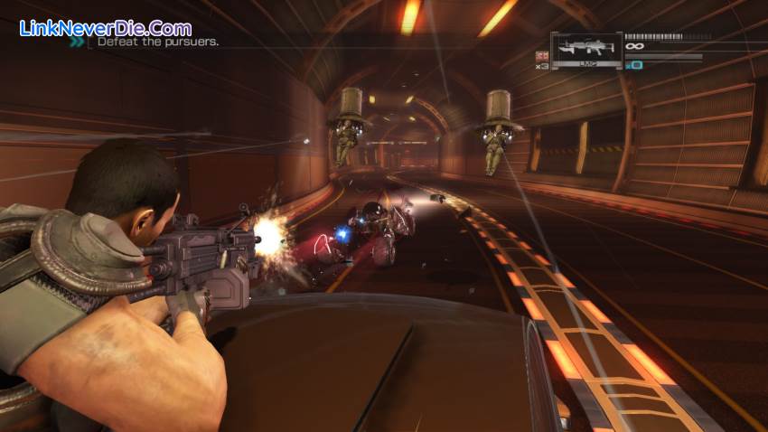Hình ảnh trong game Binary Domain (screenshot) Hình ảnh trong game Binary Domain (screenshot)