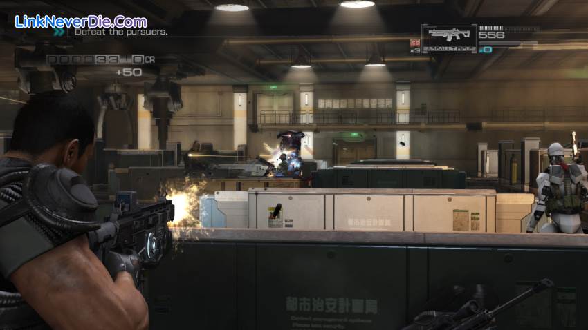 Hình ảnh trong game Binary Domain (screenshot) Hình ảnh trong game Binary Domain (screenshot)