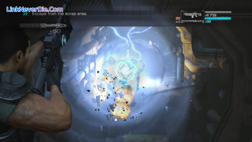 Hình ảnh trong game Binary Domain (screenshot) Hình ảnh trong game Binary Domain (screenshot)