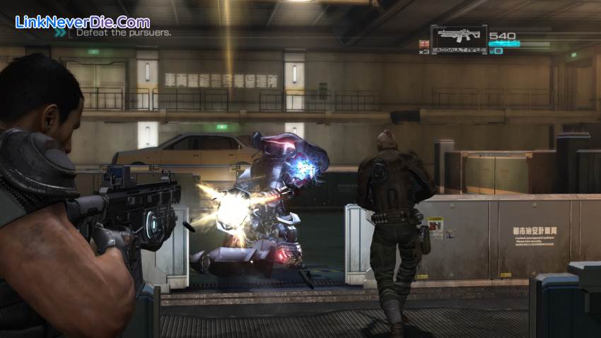 Hình ảnh trong game Binary Domain (screenshot) Hình ảnh trong game Binary Domain (screenshot)