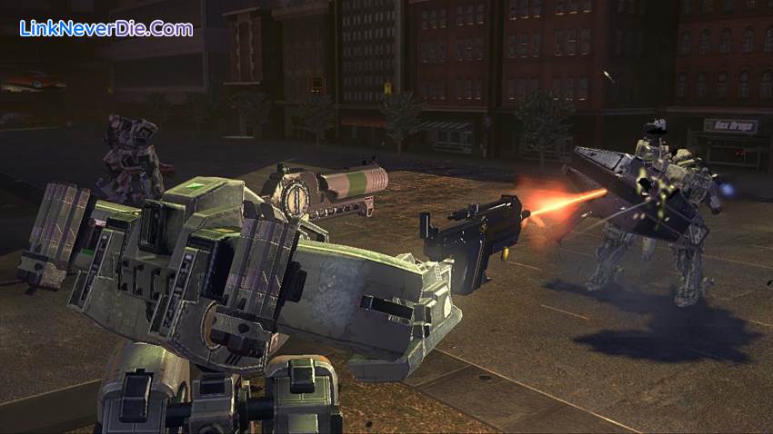 Hình ảnh trong game Front Mission Evolved (screenshot) Hình ảnh trong game Front Mission Evolved (screenshot)