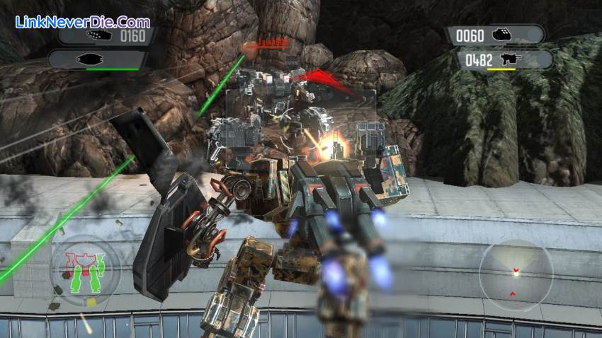 Hình ảnh trong game Front Mission Evolved (screenshot) Hình ảnh trong game Front Mission Evolved (screenshot)