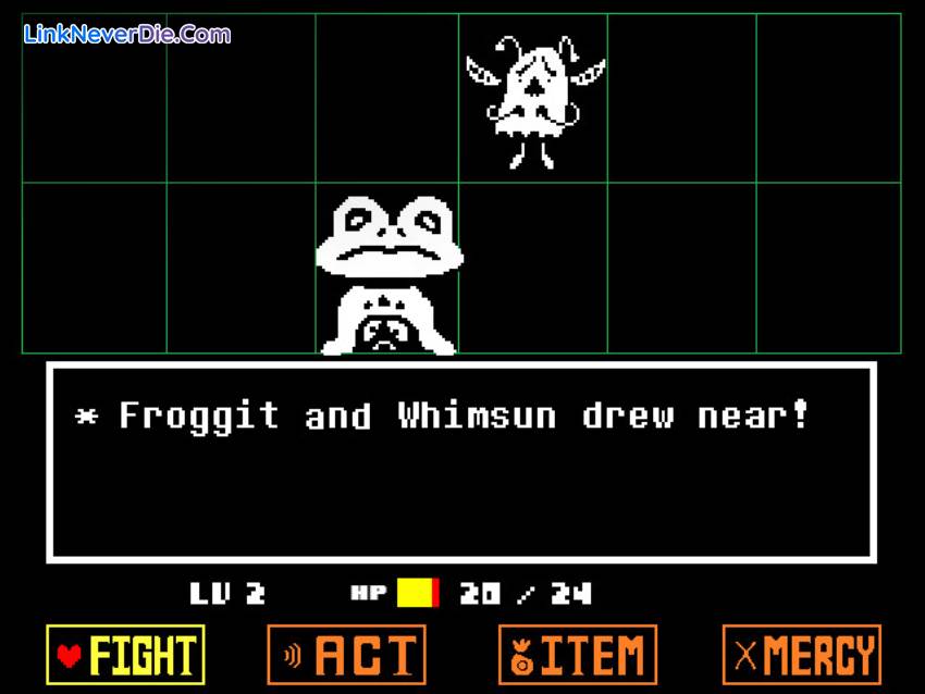 Hình ảnh trong game Undertale (screenshot) Hình ảnh trong game Undertale (screenshot)