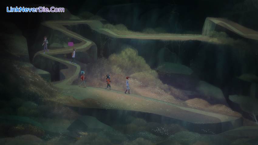 Hình ảnh trong game Oxenfree (screenshot) Hình ảnh trong game Oxenfree (screenshot)