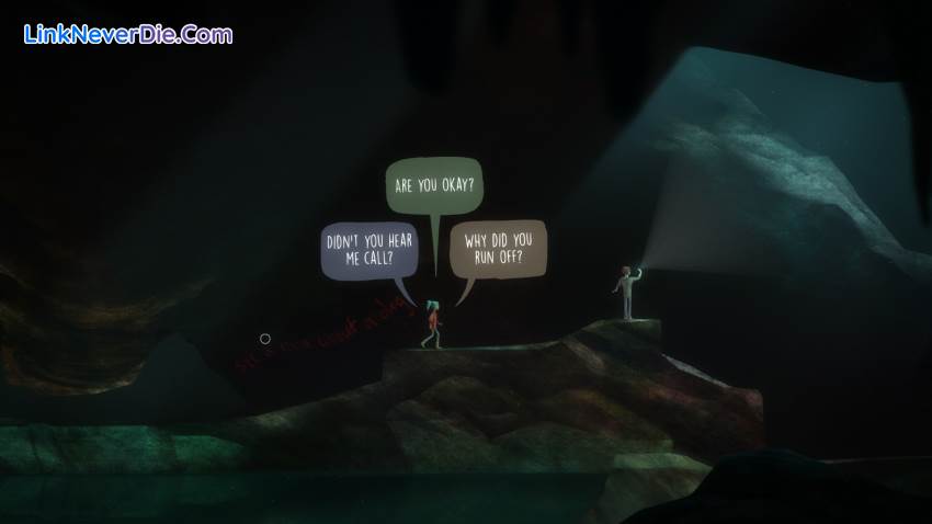 Hình ảnh trong game Oxenfree (screenshot) Hình ảnh trong game Oxenfree (screenshot)