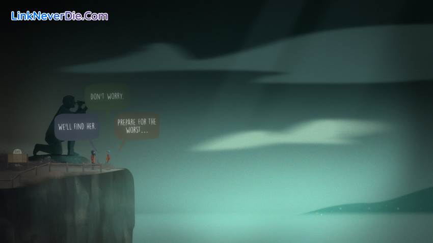 Hình ảnh trong game Oxenfree (screenshot) Hình ảnh trong game Oxenfree (screenshot)