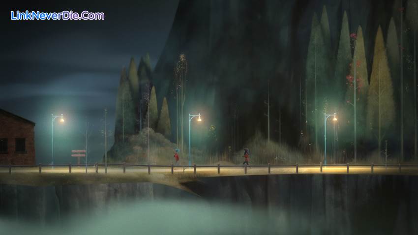 Hình ảnh trong game Oxenfree (screenshot) Hình ảnh trong game Oxenfree (screenshot)