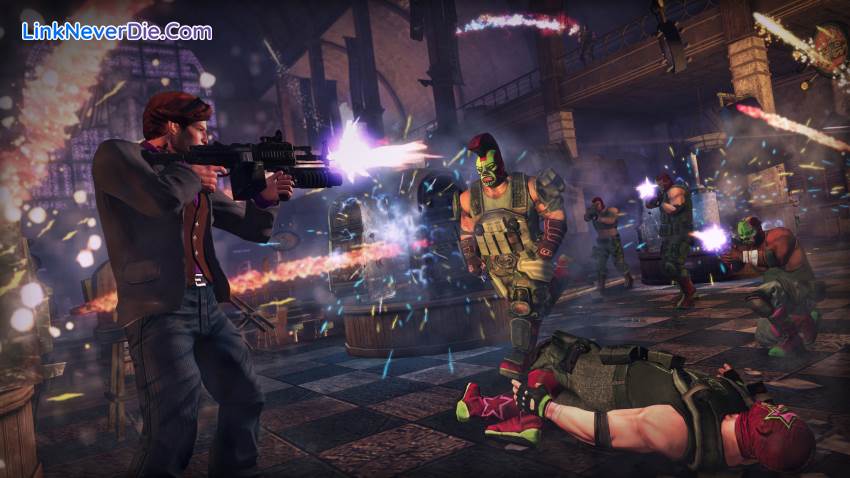 Hình ảnh trong game Saints Row: The Third (screenshot) Hình ảnh trong game Saints Row: The Third (screenshot)