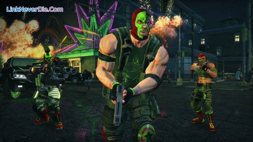 Hình ảnh trong game Saints Row: The Third (screenshot) Hình ảnh trong game Saints Row: The Third (screenshot)