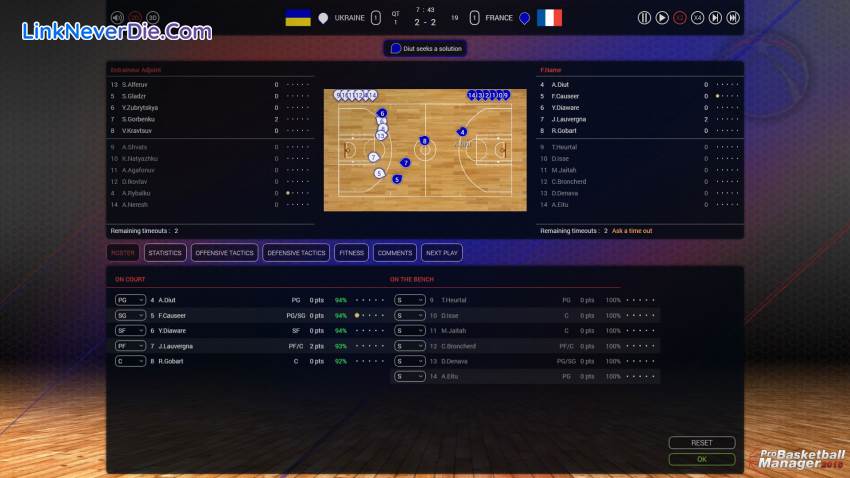 Hình ảnh trong game Pro Basketball Manager 2016 (screenshot) Hình ảnh trong game Pro Basketball Manager 2016 (screenshot)