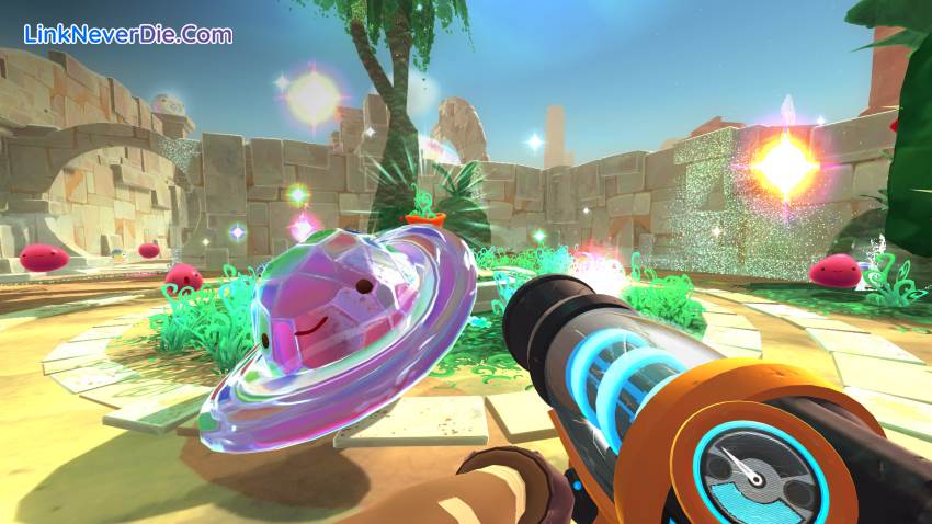 Hình ảnh trong game Slime Rancher (screenshot) Hình ảnh trong game Slime Rancher (screenshot)