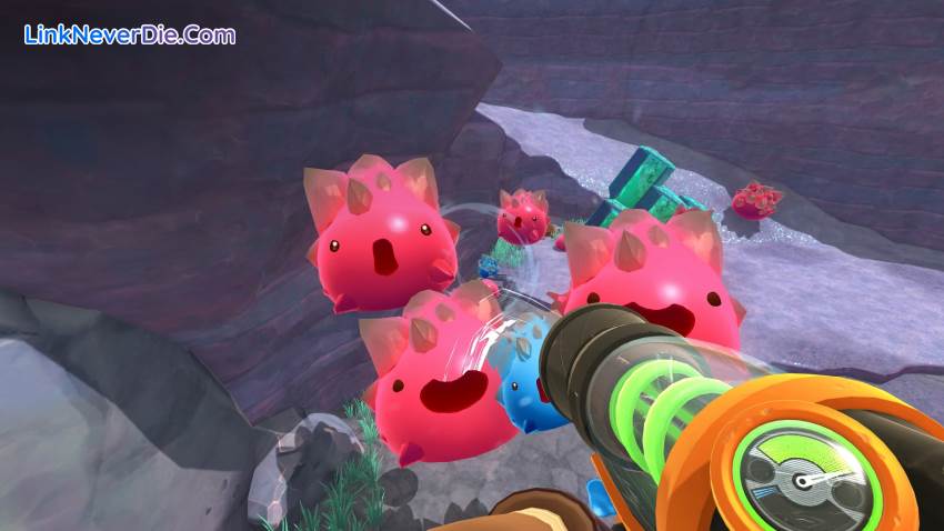 Hình ảnh trong game Slime Rancher (screenshot) Hình ảnh trong game Slime Rancher (screenshot)