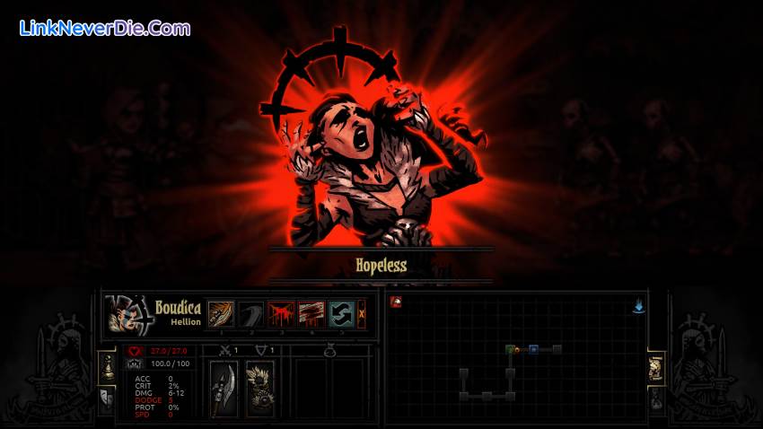 Hình ảnh trong game Darkest Dungeon (screenshot) Hình ảnh trong game Darkest Dungeon (screenshot)