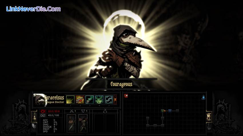 Hình ảnh trong game Darkest Dungeon (screenshot) Hình ảnh trong game Darkest Dungeon (screenshot)