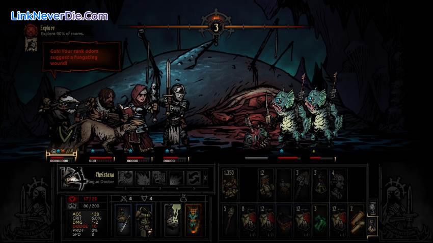 Hình ảnh trong game Darkest Dungeon (screenshot) Hình ảnh trong game Darkest Dungeon (screenshot)