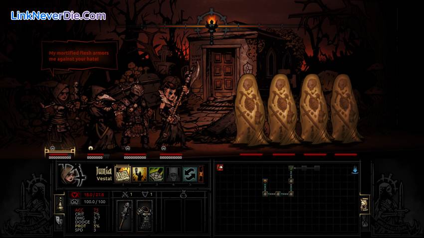 Hình ảnh trong game Darkest Dungeon (screenshot) Hình ảnh trong game Darkest Dungeon (screenshot)