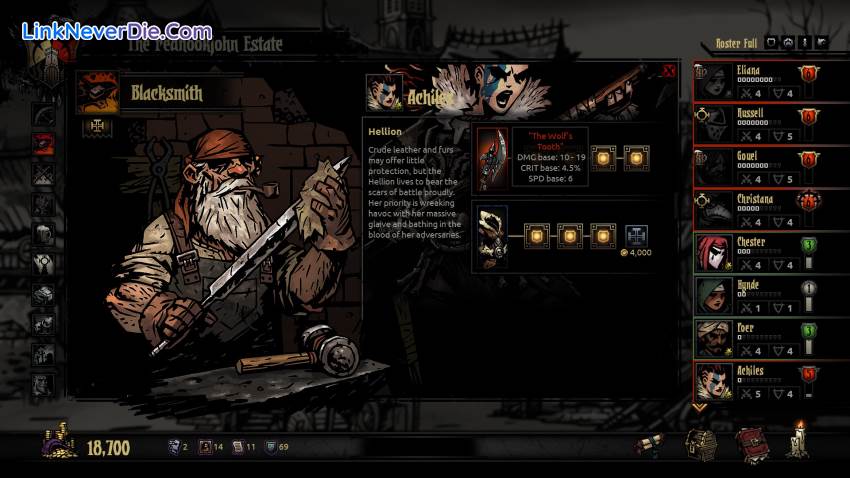 Hình ảnh trong game Darkest Dungeon (screenshot) Hình ảnh trong game Darkest Dungeon (screenshot)