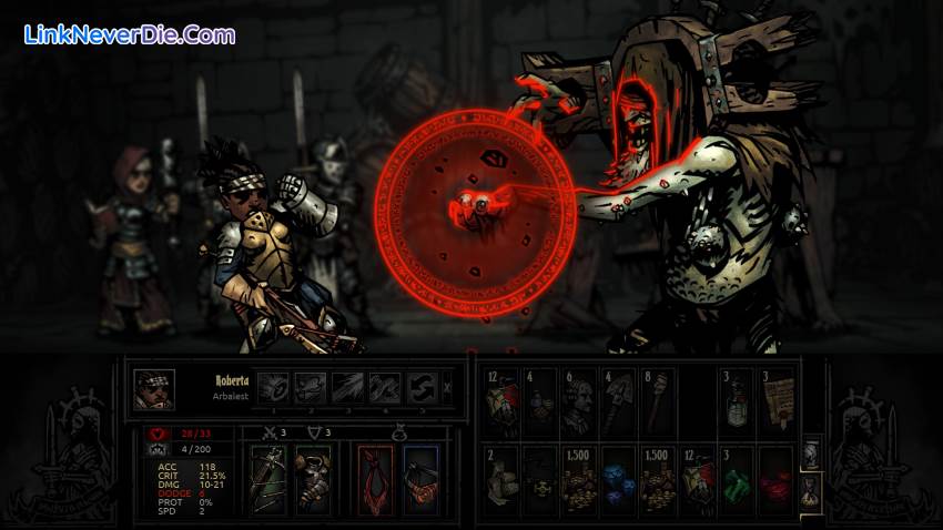 Hình ảnh trong game Darkest Dungeon (screenshot) Hình ảnh trong game Darkest Dungeon (screenshot)