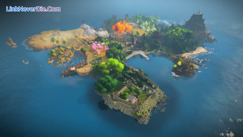 Hình ảnh trong game The Witness (screenshot) Hình ảnh trong game The Witness (screenshot)