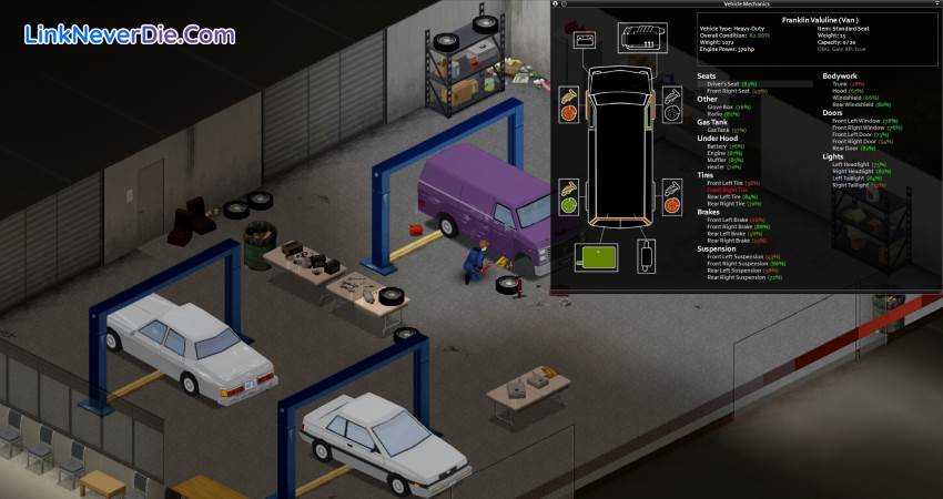 Hình ảnh trong game Project Zomboid (screenshot) Hình ảnh trong game Project Zomboid (screenshot)