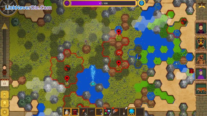 Hình ảnh trong game The Curious Expedition (screenshot) Hình ảnh trong game The Curious Expedition (screenshot)